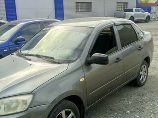 2012 Lada (ВАЗ) Granta I, серый, 310000 рублей, вид 5