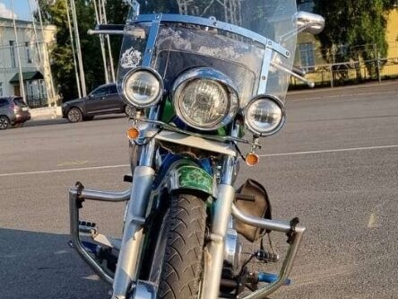 2011 Honda VT 1300CS Sabre, синий, 690000 рублей, вид 4