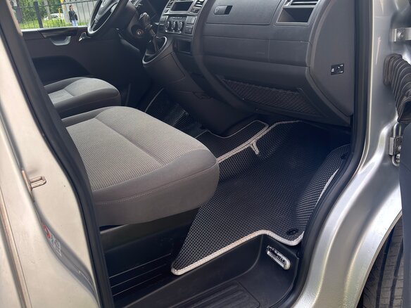 2012 Volkswagen Caravelle T5 Рестайлинг, серебристый, 1849000 рублей - вид 19