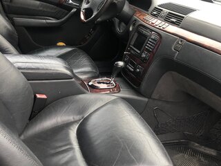 2000 Mercedes-Benz S-Класс 500 Long IV (W220), синий, 550000 рублей, вид 2