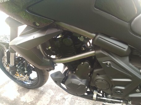 2015 Kawasaki Versys 650, чёрный, 469000 рублей, вид 4