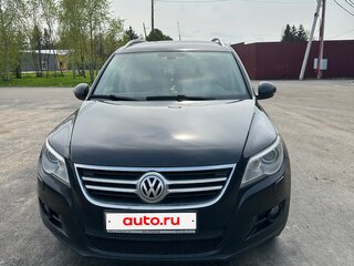 2009 Volkswagen Tiguan I, чёрный, 900000 рублей, вид 2