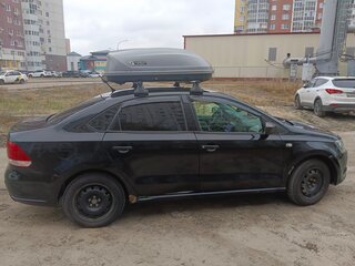 2012 Volkswagen Polo V, чёрный, 630000 рублей, вид 2