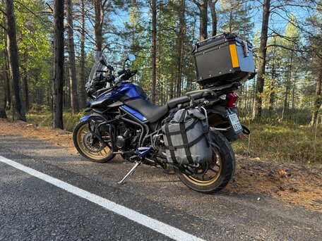 2012 Triumph Tiger 800, синий, 550000 рублей, вид 1
