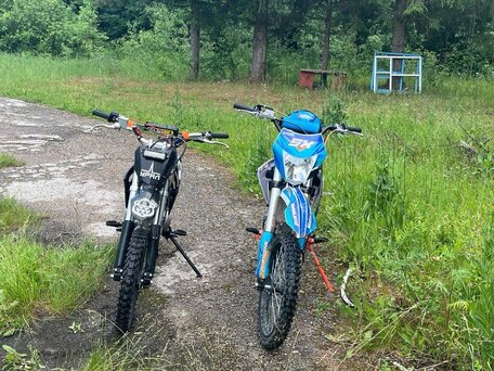 2024 Motoland MX 125, голубой, 90000 рублей, вид 3