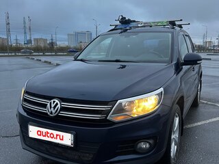 2014 Volkswagen Tiguan I Рестайлинг, синий, 1200000 рублей, вид 1