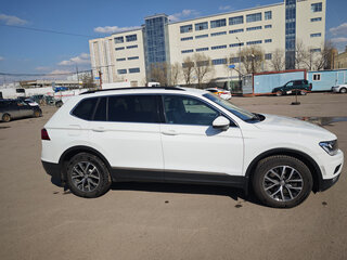 2018 Volkswagen Tiguan Allspace II, белый, 3150000 рублей, вид 3