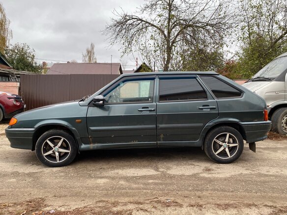 2011 Lada (ВАЗ) 2114, зелёный, 210000 рублей - вид 3