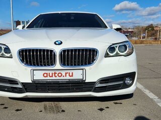 2016 BMW 5 серии 525d xDrive VI (F10/F11/F07) Рестайлинг, белый, 2450000 рублей, вид 3