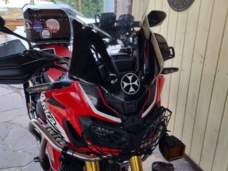 2017 Honda CRF 1000L Africa Twin, красный, 1280000 рублей, вид 2