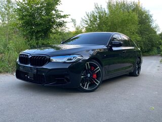 2017 BMW 5 серии 540i xDrive VII (G30/G31/G38), чёрный, 3600000 рублей, вид 4