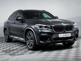 2019 BMW X4 30i II (G02), чёрный, 4863000 рублей, вид 3