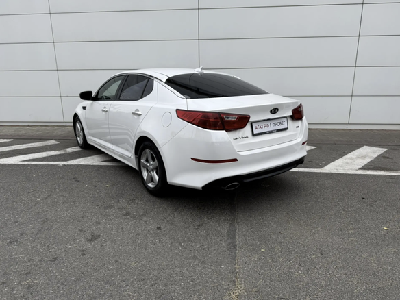2015 Kia Optima III Рестайлинг, белый, 1390000 рублей - вид 6