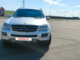 2006 Mercedes-Benz M-Класс 350 II (W164), серебристый, 710000 рублей, вид 3