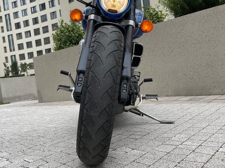 2002 Yamaha XV 1700 Warrior, фиолетовый, 850000 рублей, вид 3