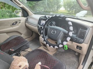 2001 Mazda Tribute I, золотистый, 700000 рублей, вид 5