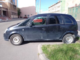2008 Opel Meriva A Рестайлинг, чёрный, 320000 рублей, вид 3