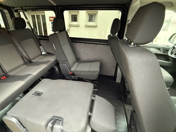 2023 Volkswagen Multivan T6 Рестайлинг, синий - вид 6