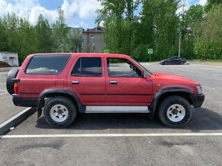 1993 Toyota Hilux Surf II Рестайлинг, красный, 850000 рублей, вид 3