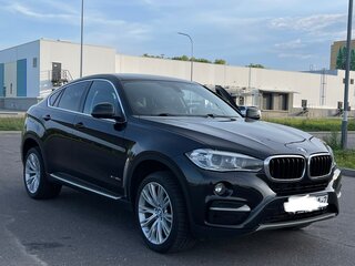 2015 BMW X6 30d II (F16), чёрный, 4396205 рублей, вид 1