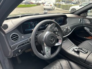 2019 Mercedes-Benz S-Класс 400 d Long VI (W222, C217) Рестайлинг, серый, 6250000 рублей, вид 4