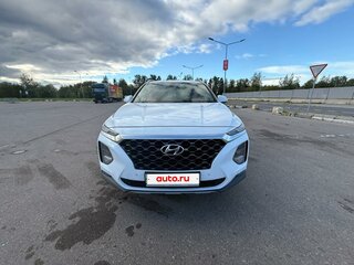 2019 Hyundai Santa Fe IV, белый, 3050000 рублей, вид 1