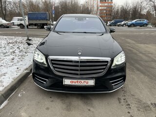 2018 Mercedes-Benz S-Класс 350 d Long VI (W222, C217) Рестайлинг, чёрный, 4700000 рублей, вид 1