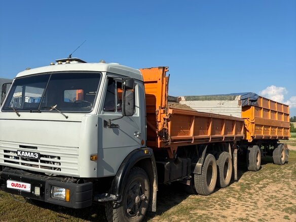 1995 КамАЗ 55102, серый, 1550000 рублей - вид 9