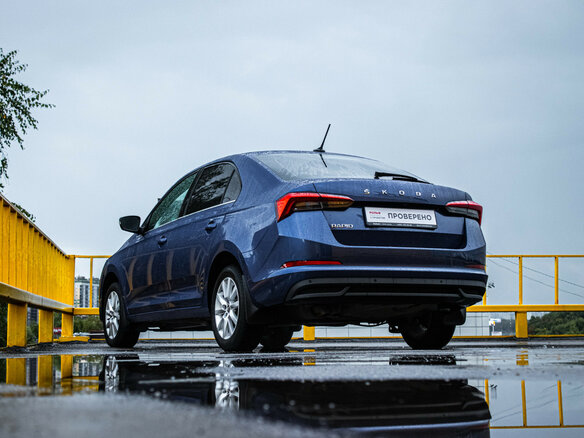 2020 Skoda Rapid II, синий - вид 5
