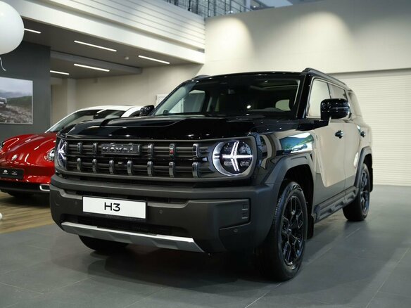 2026 Haval H3 I Рестайлинг, чёрный - вид 2
