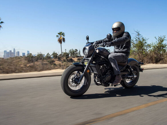 2021 Honda Rebel 500, чёрный - вид 3