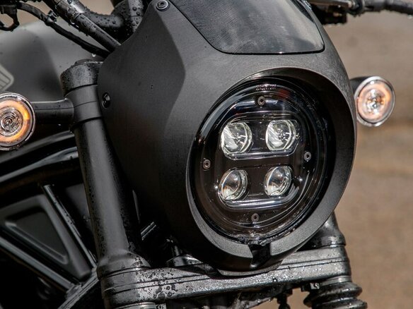 2021 Honda Rebel 500, чёрный - вид 4