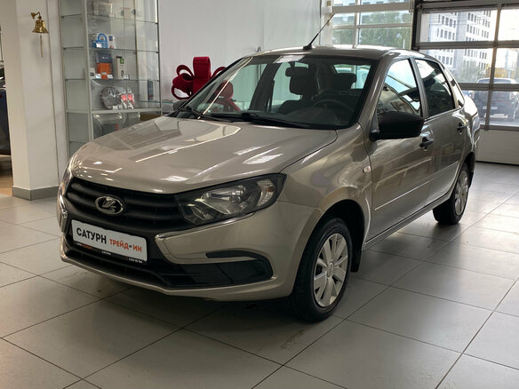 2021 Lada (ВАЗ) Granta I Рестайлинг, серебристый, 599000 рублей