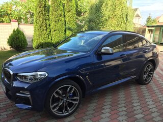 2018 BMW X4 M40d II (G02), синий, 4380000 рублей, вид 1