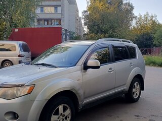 2007 Mitsubishi Outlander II, серебристый, 990000 рублей, вид 4