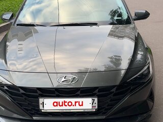 2021 Hyundai Elantra VII (CN7), серый, 1950000 рублей, вид 2