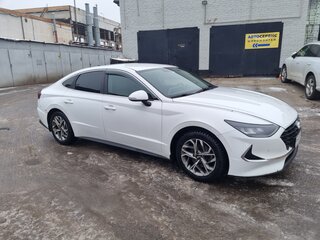 2020 Hyundai Sonata VIII (DN8), белый, 2100000 рублей, вид 2