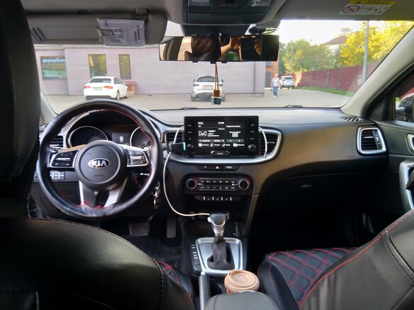 2021 Kia Ceed III, чёрный, 1800000 рублей - вид 13