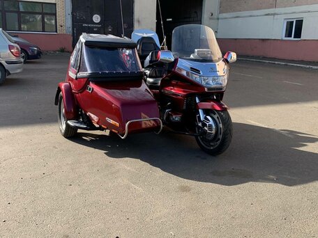 1999 Honda GL 1500 Gold Wing, пурпурный, 806596 рублей, вид 1
