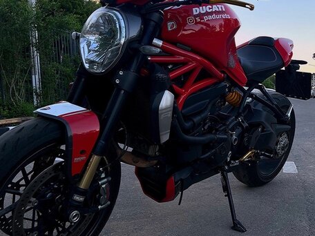 2016 Ducati Monster 1200, красный, 1900000 рублей, вид 1
