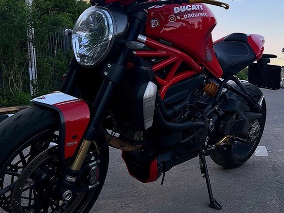 2016 Ducati Monster 1200, красный, 1900000 рублей