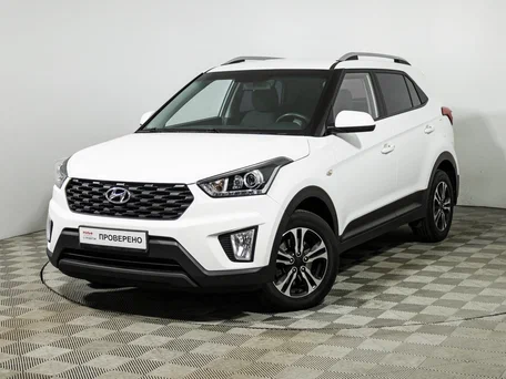 2021 Hyundai Creta II, белый, 1799585 рублей, вид 1