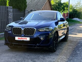 2022 BMW X4 30d II (G02) Рестайлинг, синий, 7100000 рублей, вид 1