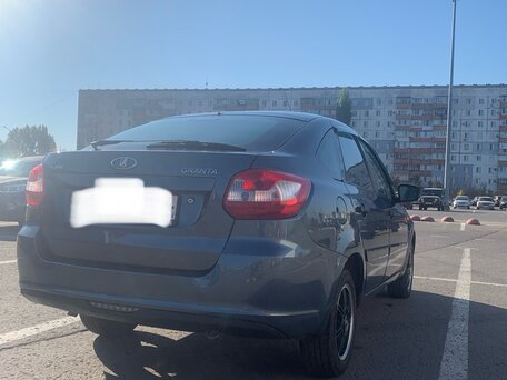 2014 Lada (ВАЗ) Granta I, серый, 290000 рублей, вид 5