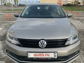 2016 Volkswagen Jetta VI Рестайлинг, бежевый, 1380000 рублей, вид 3