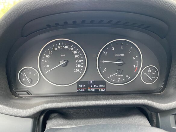 2012 BMW X3 28i xDrive II (F25), серый - вид 6