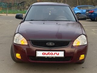 2008 Lada (ВАЗ) Priora I, красный, 220000 рублей, вид 1
