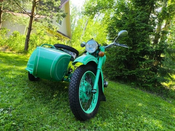 1963 Урал M-62, зелёный, 250000 рублей - вид 10