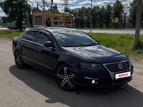 2008 Volkswagen Passat B6, чёрный, 615000 рублей, вид 1