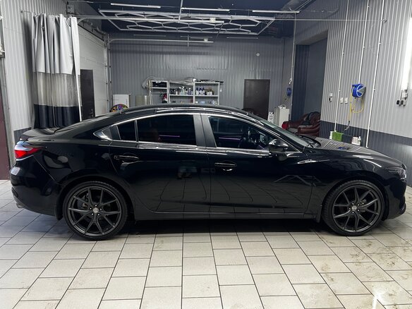 2019 Mazda 6 III (GJ) Рестайлинг 2, чёрный, 1930000 рублей - вид 5